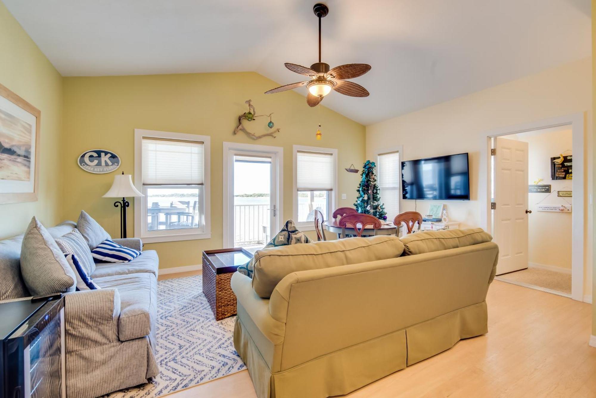Villa Oceanfront Oasis In Cedar Key With 2 Balconies! Esterno foto